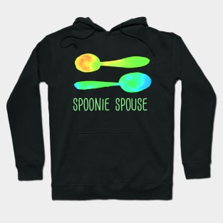 Spoonie Spouse! (Bright Green) Hoodie
